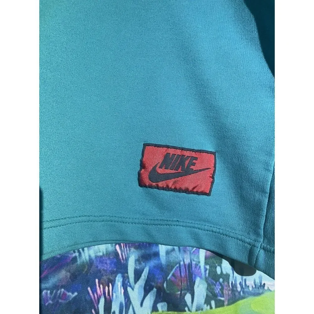 Nike Sweater Pullover Grey Tag Vintage 80s 90s Men's Size L‎ Basketball Swoosh